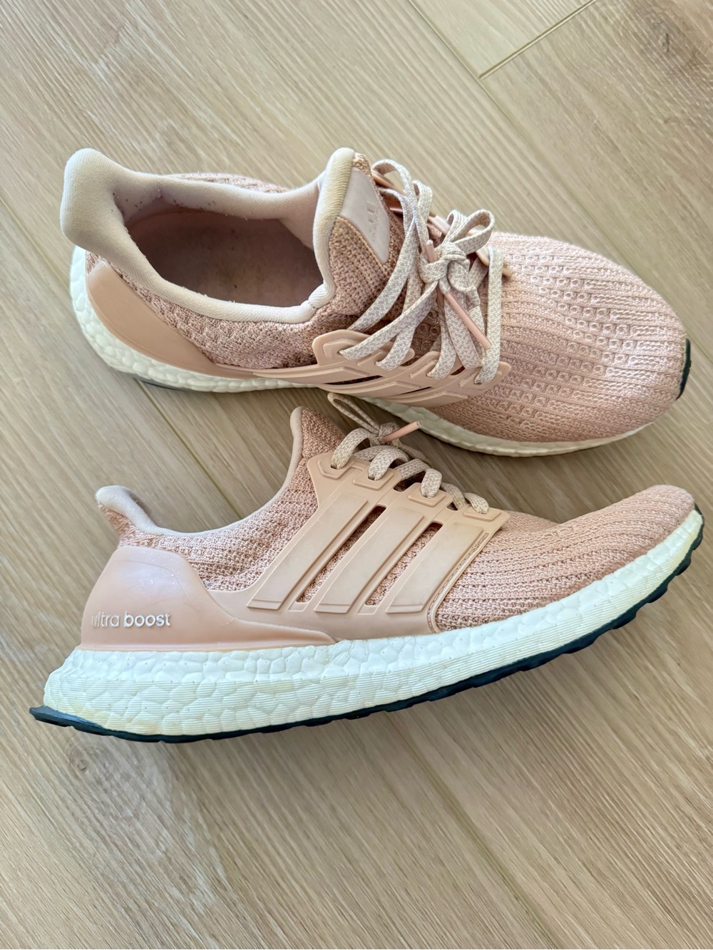 Adidas Ultra Boost Women's Running Shoes - Blush Pink